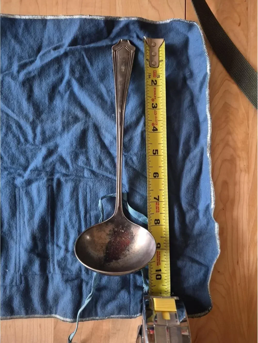 ANTIQUE VINTAGE Simone & ROGERS A1COLLECTIBLE LADLE SILVERPLATED Presslers